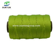 Yellow High Tenacity PE/PP/Polyester/Nylon Plastic Twisted/Braided Multi-Filament/Baler/Thread/Packing Line/Fishing Net String by Spool/Reel/Bobbin/Hank